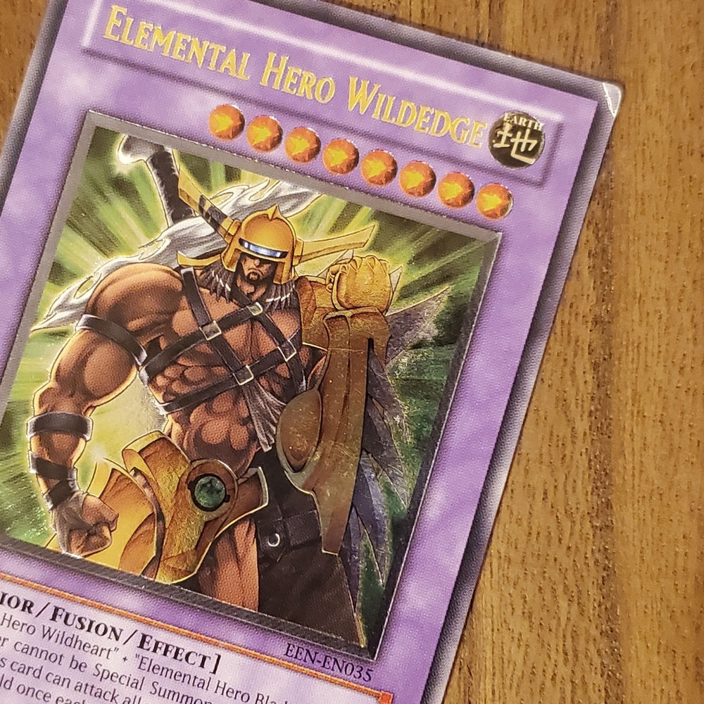 Yu-Gi-Oh Elemental Hero Wildedge Trading Card - Picture 15 of 15